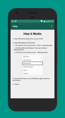 WhatSpy - Spy For WhatsApp android App screenshot 1